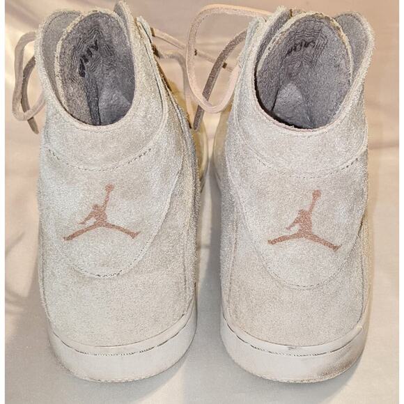 NIKE Mens Air Jordan WESTBROOK 0.2 High Top Sneakers Shoes Size 11 Khaki Suede - Picture 4 of 9